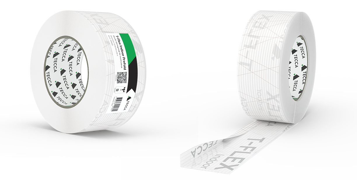 Nyhet! T-Flex Indoor Prefold -  för täta fönster och dörrar