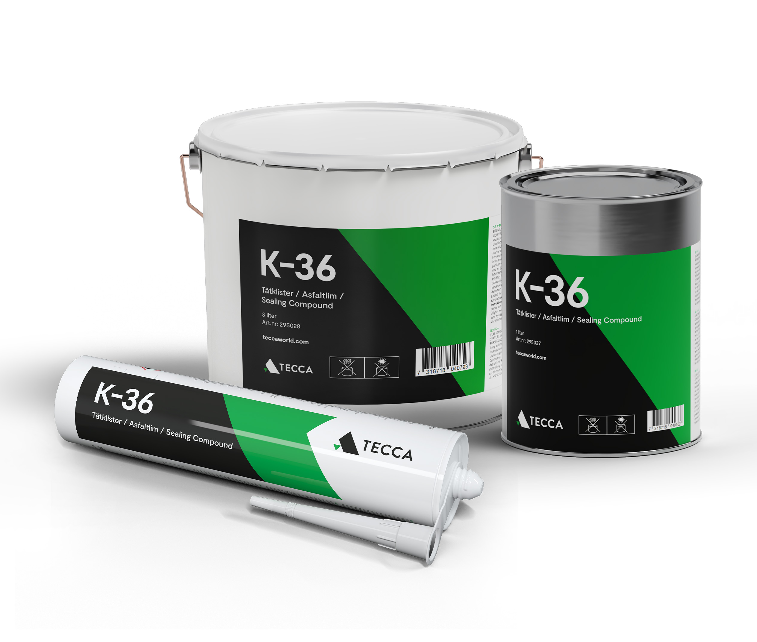 Våra kemprodukter byter utseende